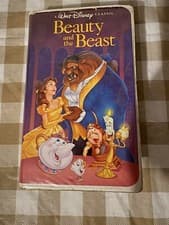 Disney Beauty and the Beast VHS * Black Diamond Edition *