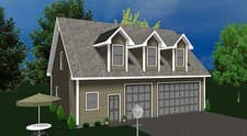 Man cave Garage apartment Prefabricated garage casita house kit in law apartment